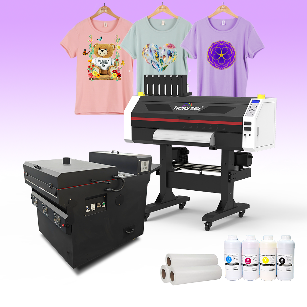 24 Inch Wide Large Format 4 Print Head Dtf Transfer Direct Transfer To Film Dtf Printer