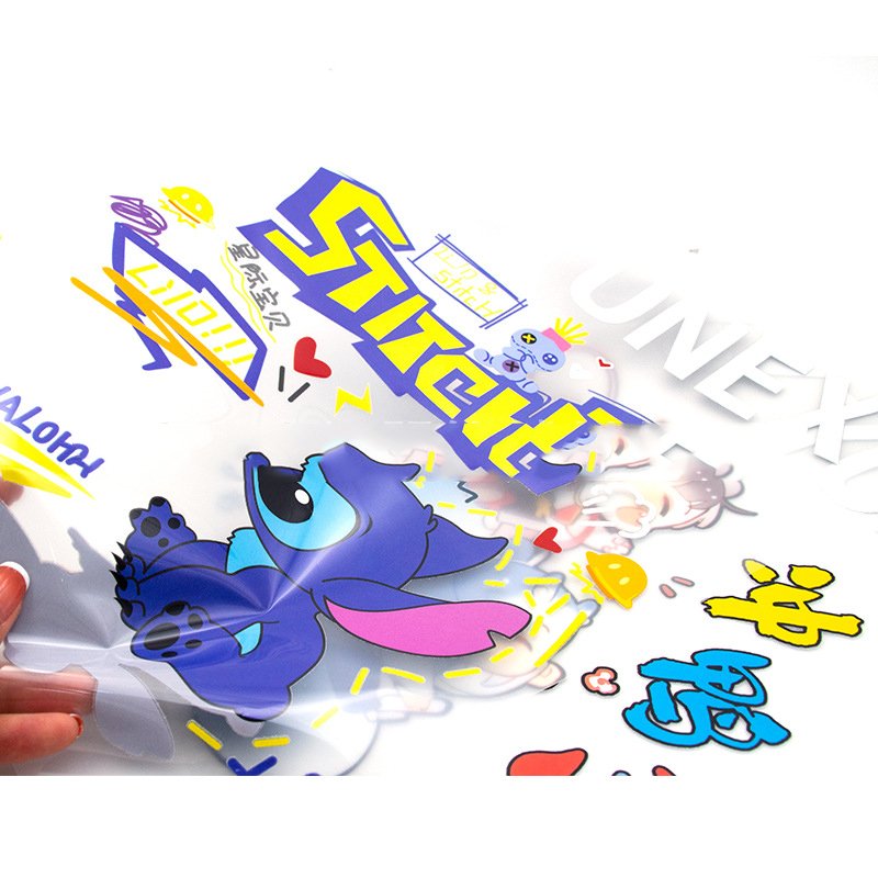 Creative Labels Wholesale Custom Logo DTF Plastisol Heat Transfer Printing Stickers for Clothing
