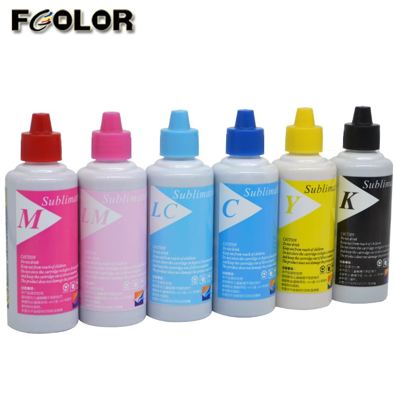 High quality 100ml Inkjet Dye Sublimation Ink for Epson Workforce WF 7710 7720 3620 3640 7610 7620
