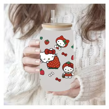 Wholesale Custom Printing PET Heat Transfer Sticker DTF Transfers Waterproof Washable Cartoon Design Water Transfer Printing