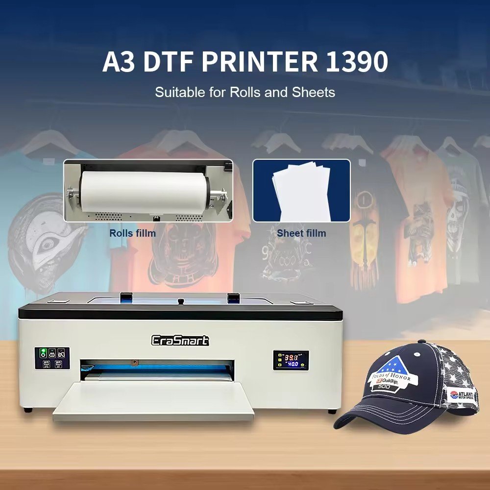 wholesale imprimante film t-shirt sublimation digital XP600 inkjet printers impresora transfers printing machine a3 dtf printer