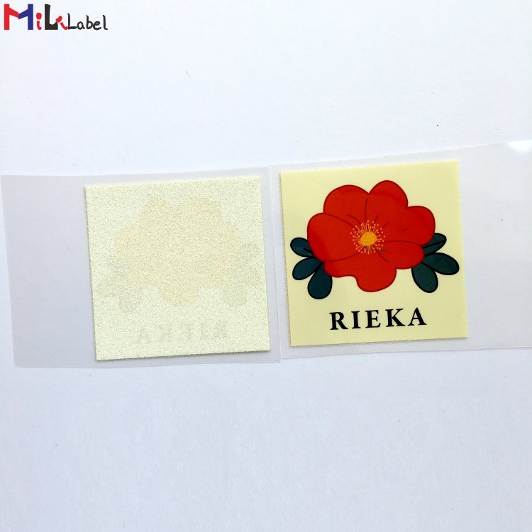 customized sublimation heat transfers printing rubber heat transfer printed custom printed label custom transfer for clothing