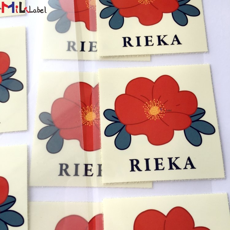 customized sublimation heat transfers printing rubber heat transfer printed custom printed label custom transfer for clothing