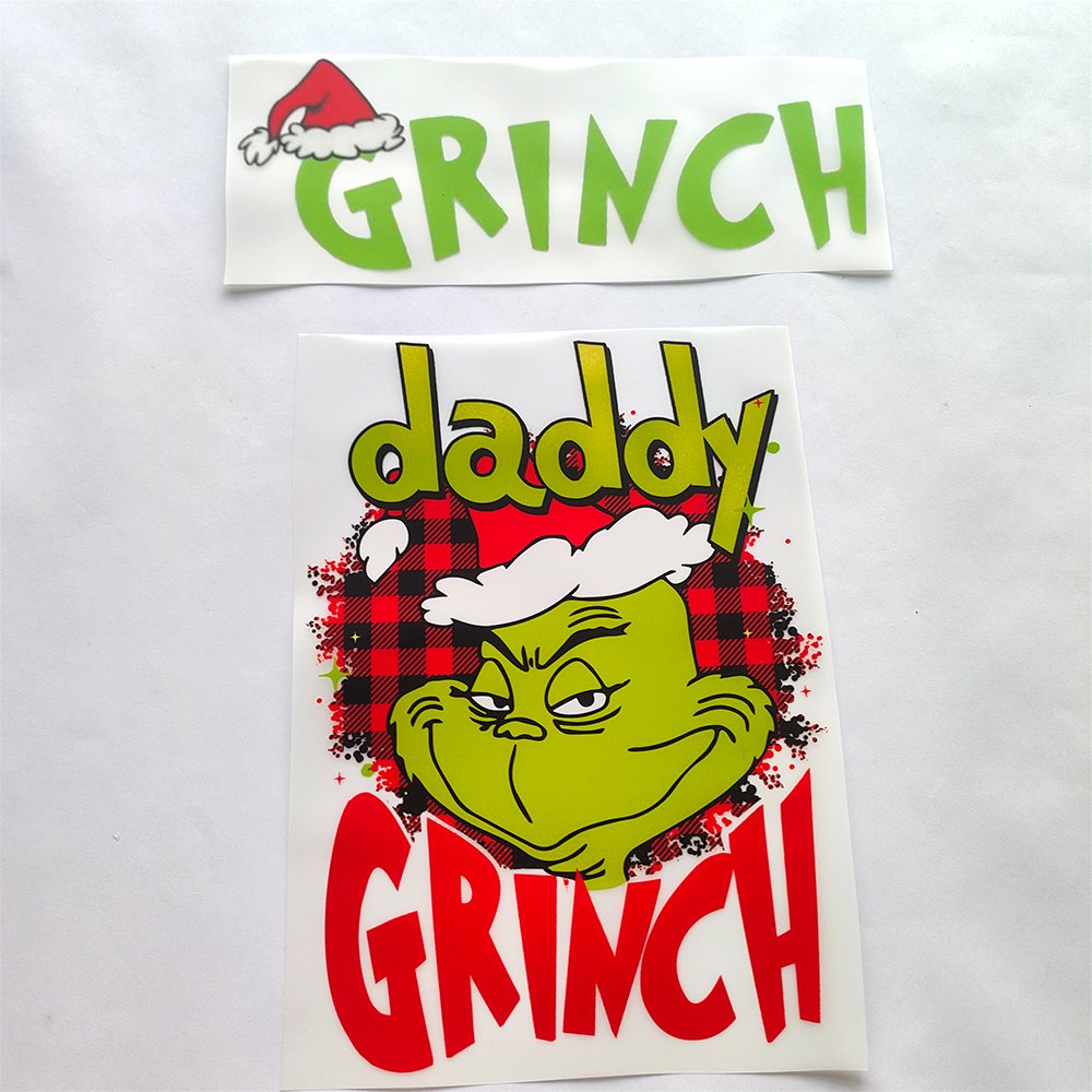 Christmas dtf transfers DTF Heat Transfer hot peel Design ready to ship dtf heat transfer for t shirt