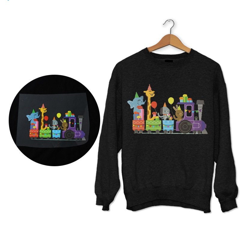 Customized Screenprint Screen Printing Transfer Sticker Manufacturers Designs Pattern Logo plastisol Heat Transfer For t-shirt