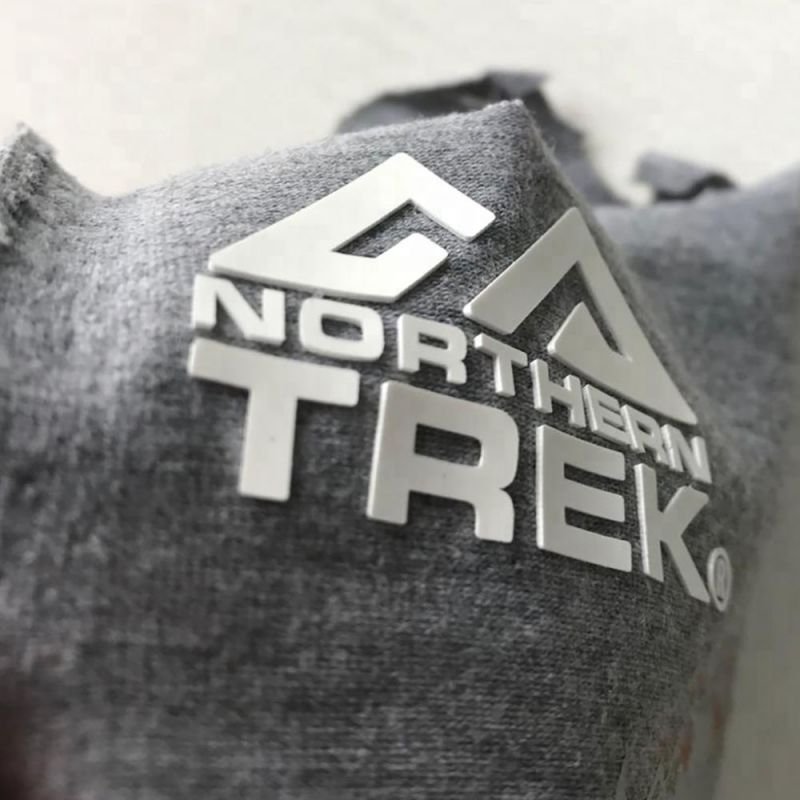Custom popular Raised LOGO Heat Transfer Patches Soft Rubber Badge cloth Accessories 3d silicone heat transfer printing