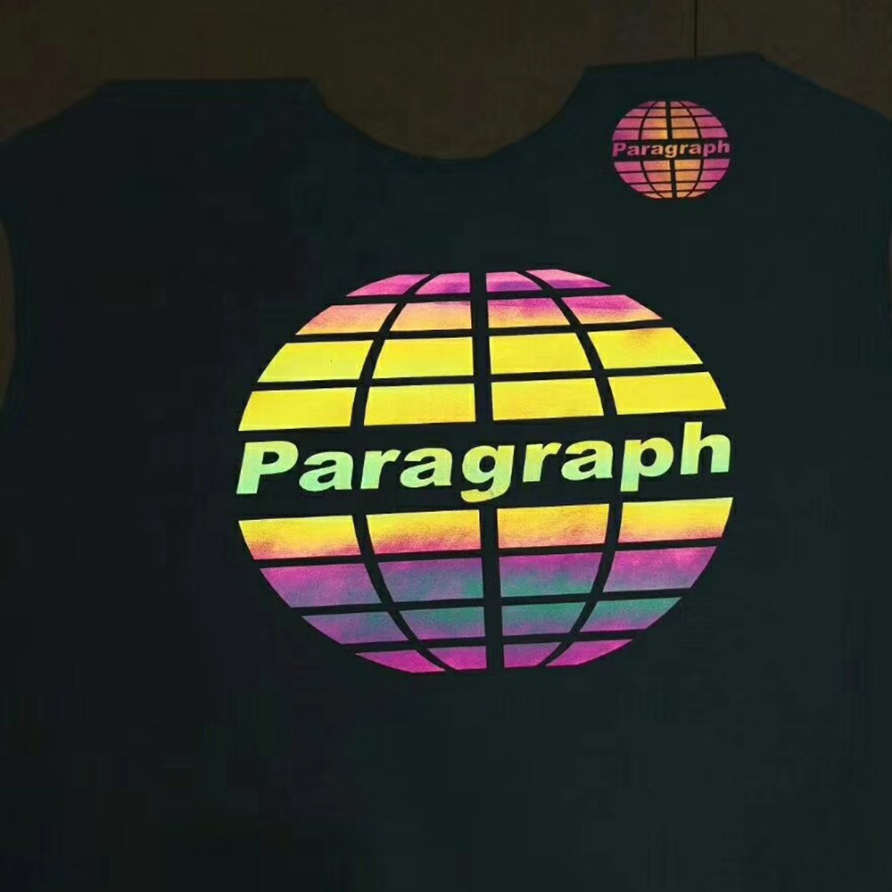 Heat Transfer Printing Method T-shirt Logo Reflective Heat Transfer Labels Garment Labels