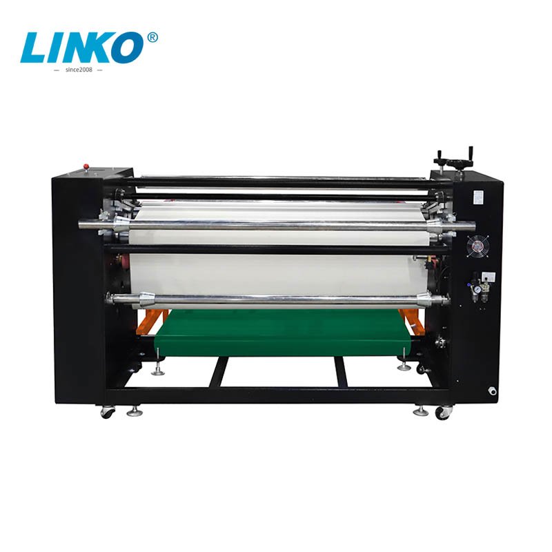 Lamborink Big discount 1.7*210 polyester rolls sublimation oil rotary heat transfer rolling machine