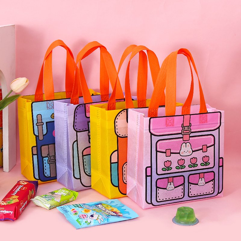 Wholesale Reusable Non-Woven Shopping Bag Custom Logo Printed Eco Friendly Gift Bag