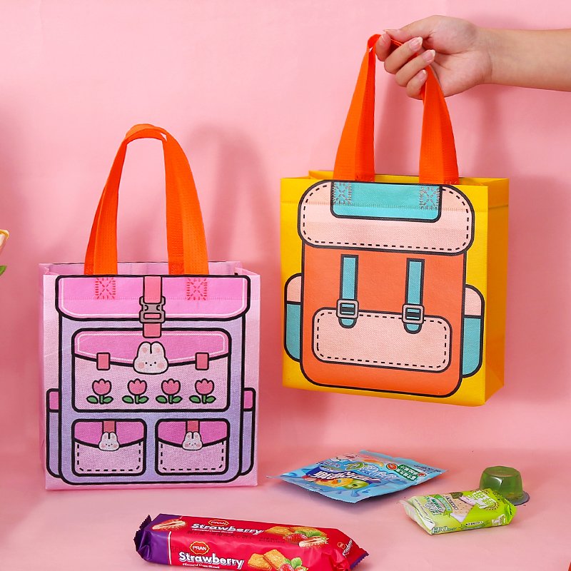 Wholesale Reusable Non-Woven Shopping Bag Custom Logo Printed Eco Friendly Gift Bag