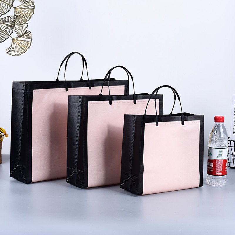 YC Wholesale Recycled Pet Bag Reusable Woven Bag Promotional PP Non Woven Shopping Bag Customize Design
