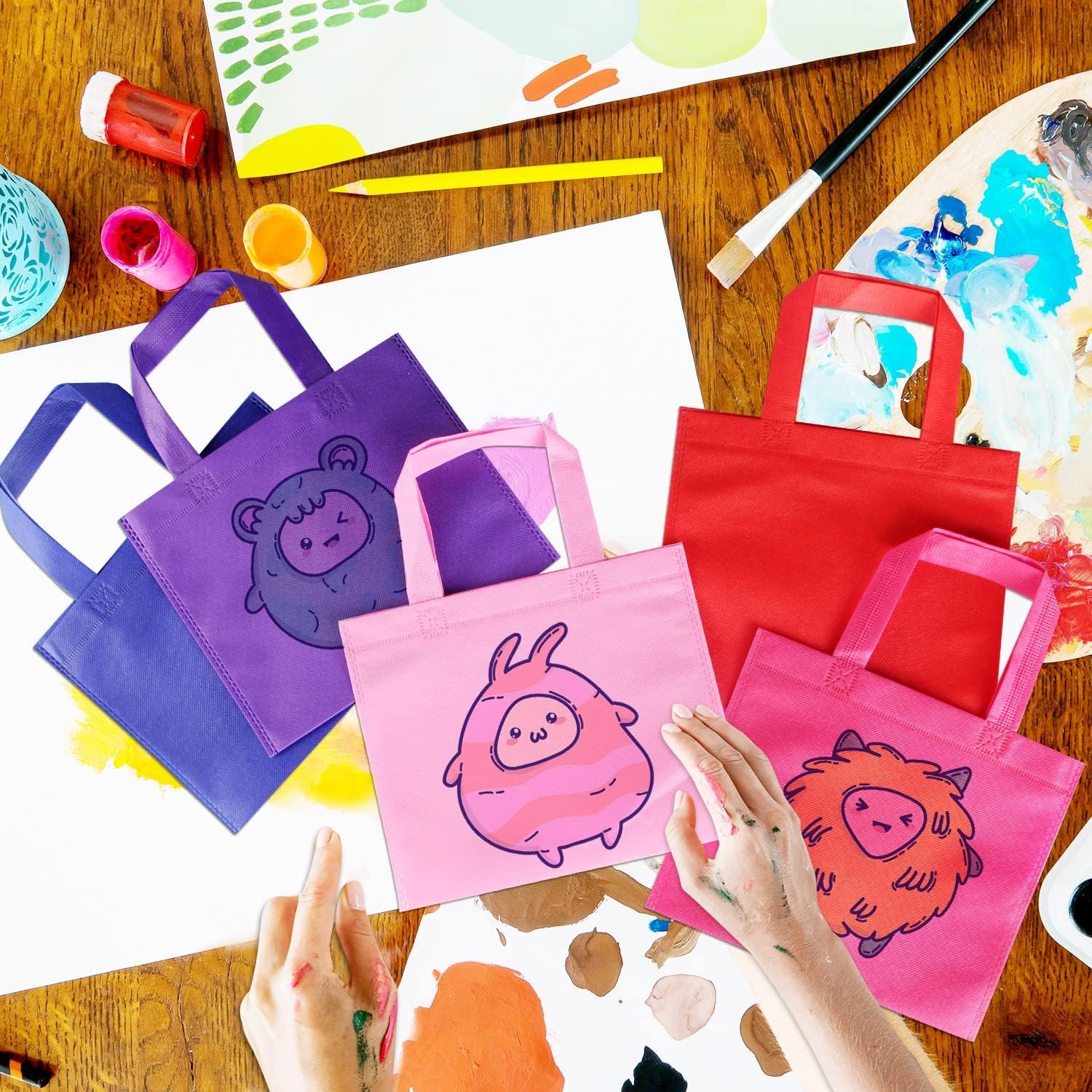 Custom reusable non woven grocery shopping bags promotional gift bags non woven shopping tote bags with custom printed logo