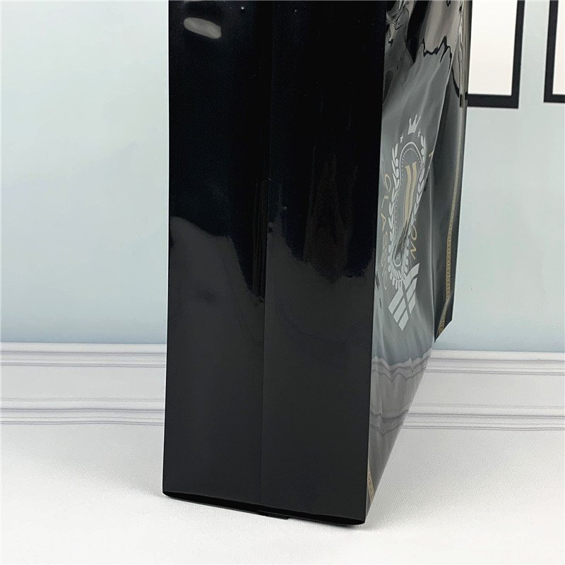 Chen Han Factory Stock Large Capacity PE Plastic Handbag Thickened Printed Clothing Shopping Bag for Packaging and Gifts