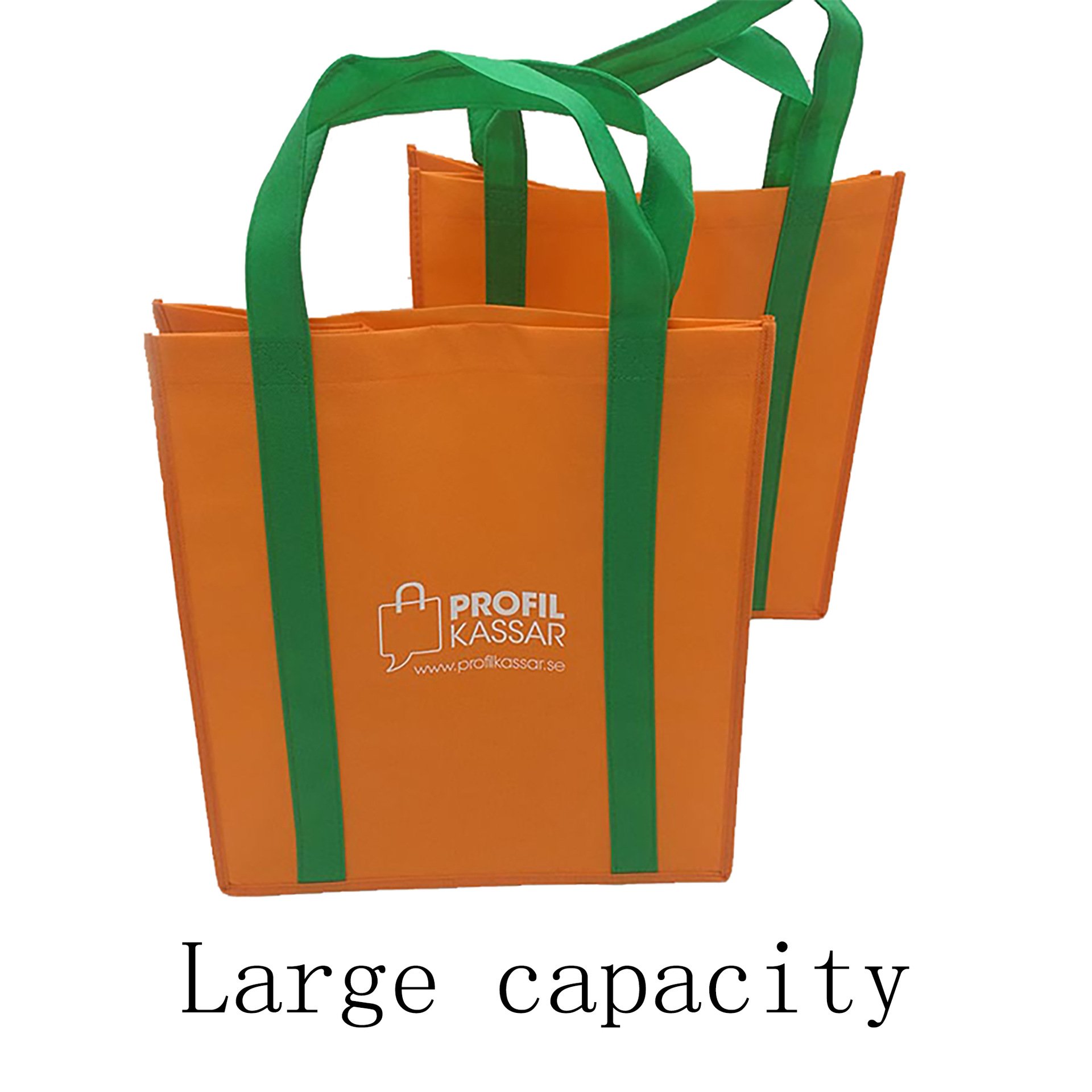 Wenzhou Reusable Custom Grocery Bag Carrier Non Woven Shopping Bag