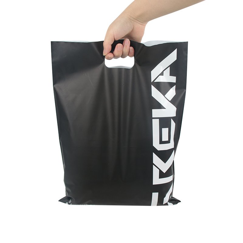 High Quality Handle Custom Logo Printed Plastic Matte Packaging Clothing Recyclable Factory Wholesale Packing Shopping Bags