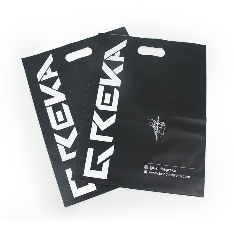 High Quality Handle Custom Logo Printed Plastic Matte Packaging Clothing Recyclable Factory Wholesale Packing Shopping Bags