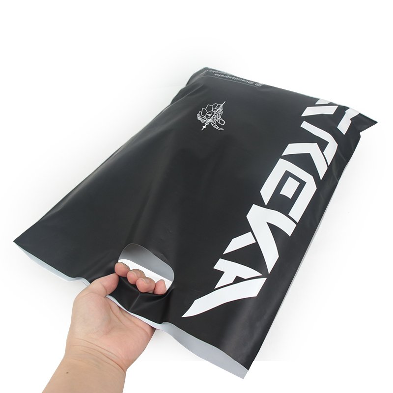 High Quality Handle Custom Logo Printed Plastic Matte Packaging Clothing Recyclable Factory Wholesale Packing Shopping Bags