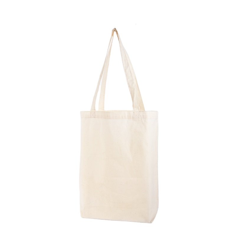 Oem Customized Printing Logo Reusable Shopping Bag Women Soft Tote Cotton Shopping Bag