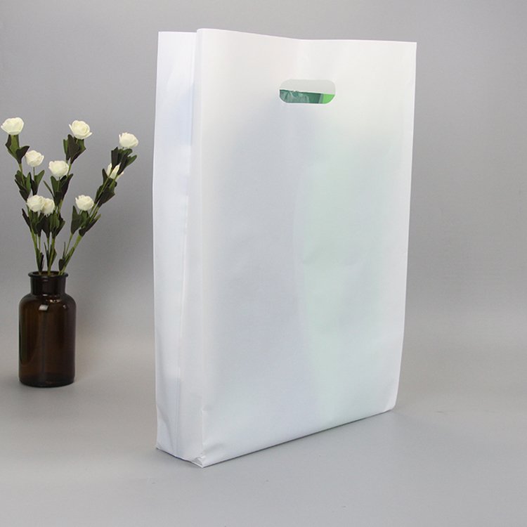Mockup custom nylon bag Die Cut customized printed plastic bags for shopping bag