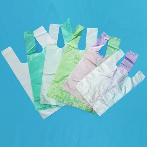 Customized Color Plastic T Shirt Bags for supermarket