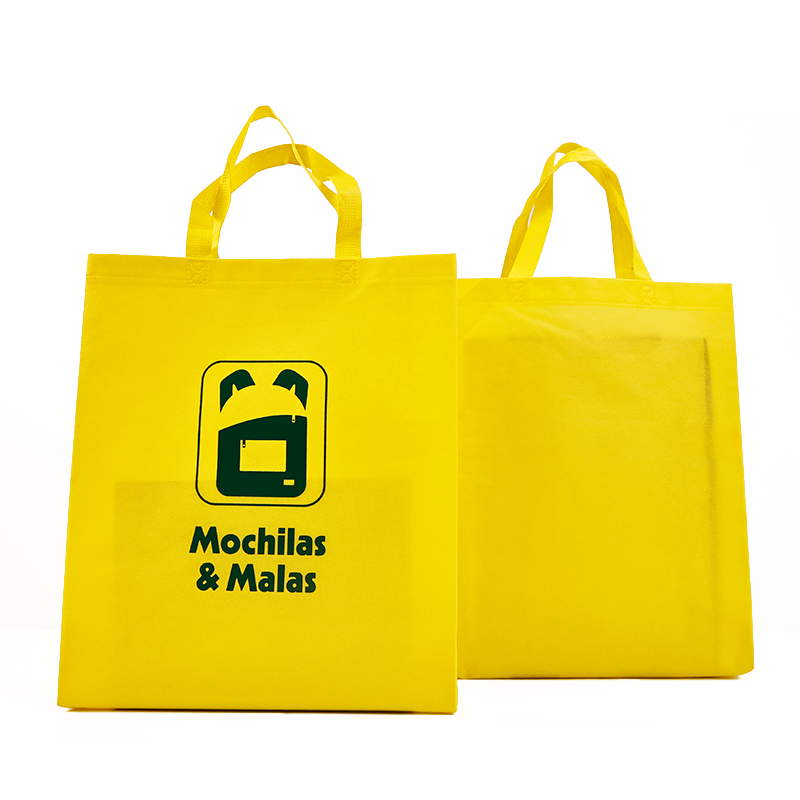 Wholesale cheap shopping bag tote bag with custom logo recyclable fabric reusable grocery non woven bag