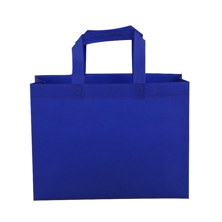 Spot Goods Expedited Reusabl Custom LOGO Picture Clothing Store Non Woven Shopping Tote Bag Eco Customized Promotion 2 Pcs Gufan
