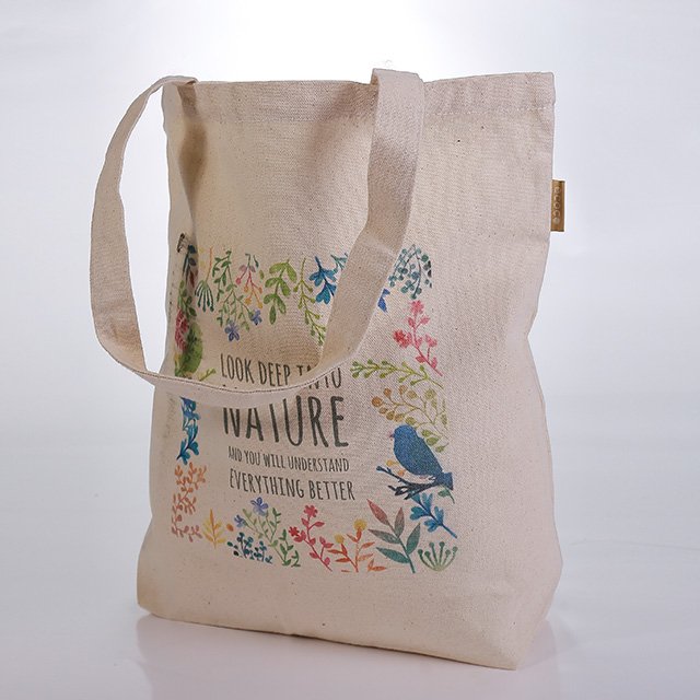 Wholesale Customized Cotton Canvas Tote Shopping Bags Cheap Promotional Genre