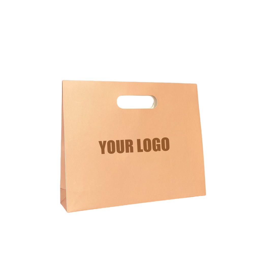 China Manufacturer White Luxury Printed Gift Paper Bag Custom Die Cut Design Retail Shopping Paper Bags With Your Own Logo