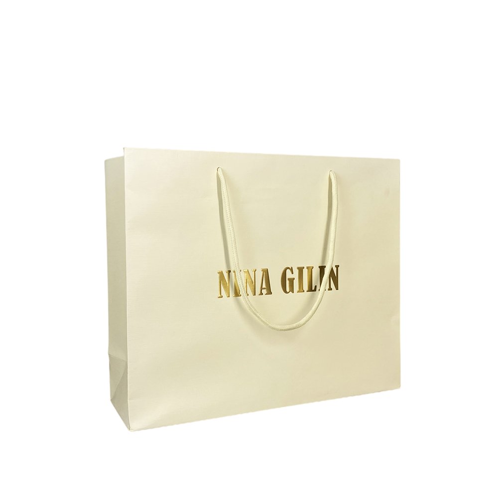 China Manufacturer White Luxury Printed Gift Paper Bag Custom Die Cut Design Retail Shopping Paper Bags With Your Own Logo