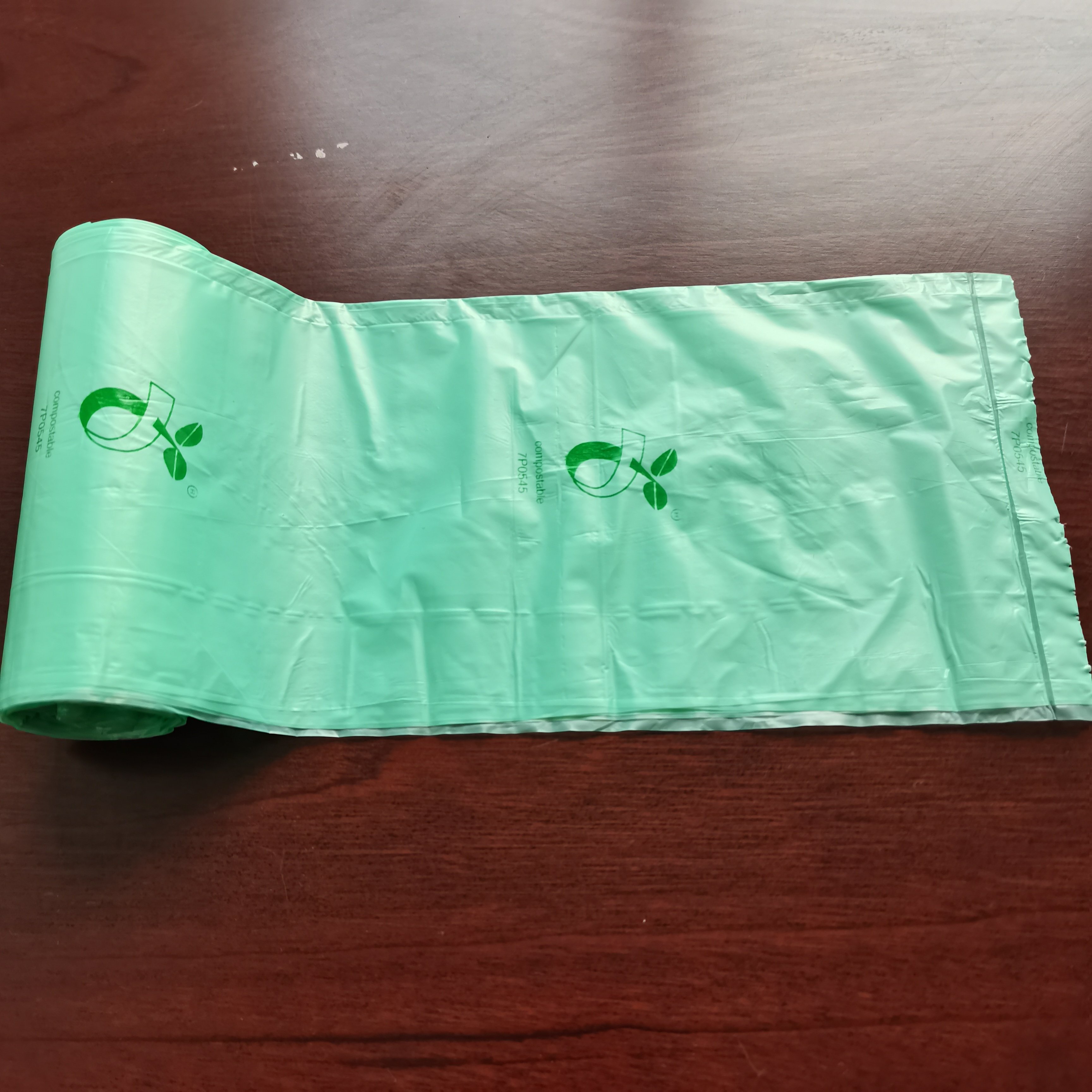 biodegradable corn starch T-shirt shopping bags compostable bag manufacturer