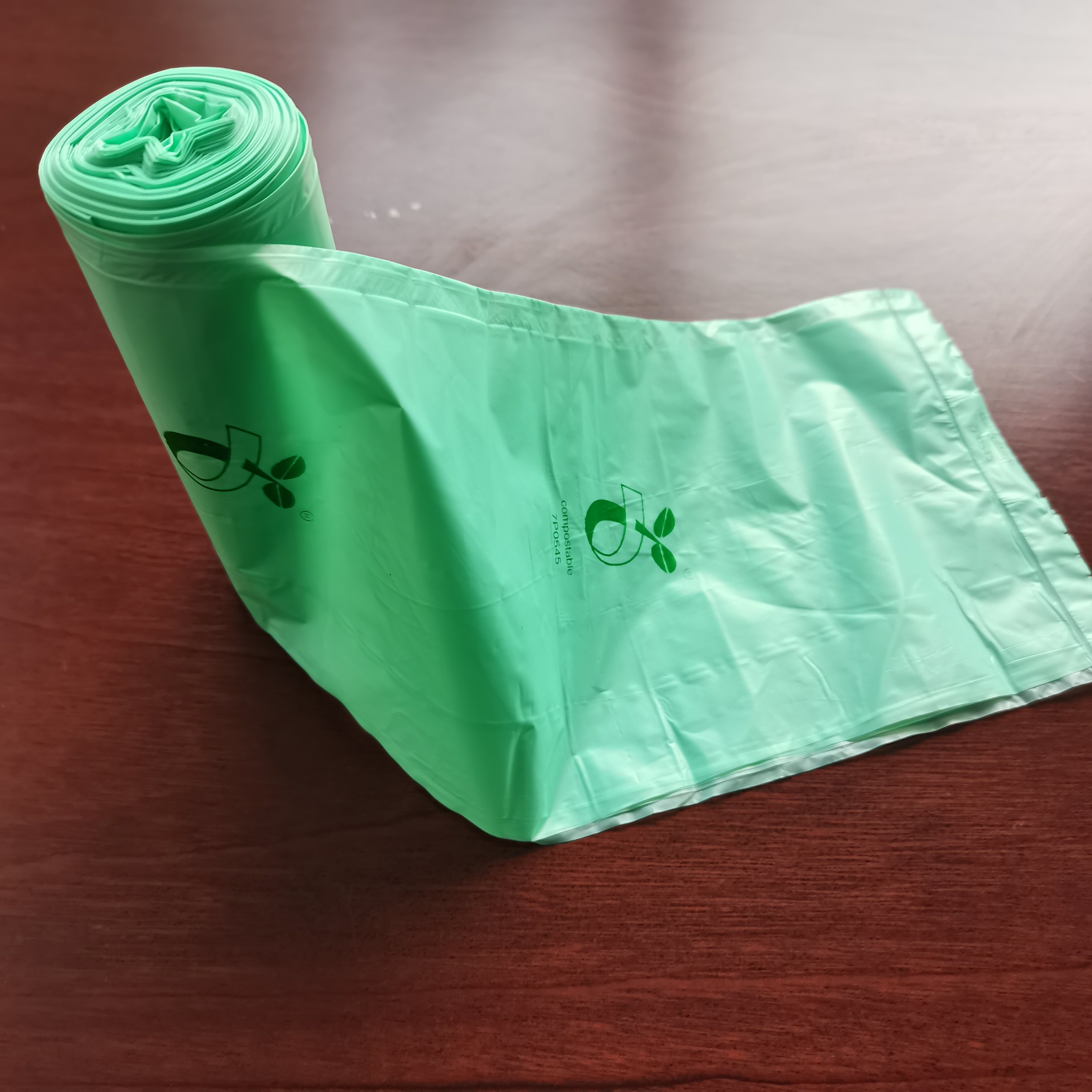 biodegradable corn starch T-shirt shopping bags compostable bag manufacturer