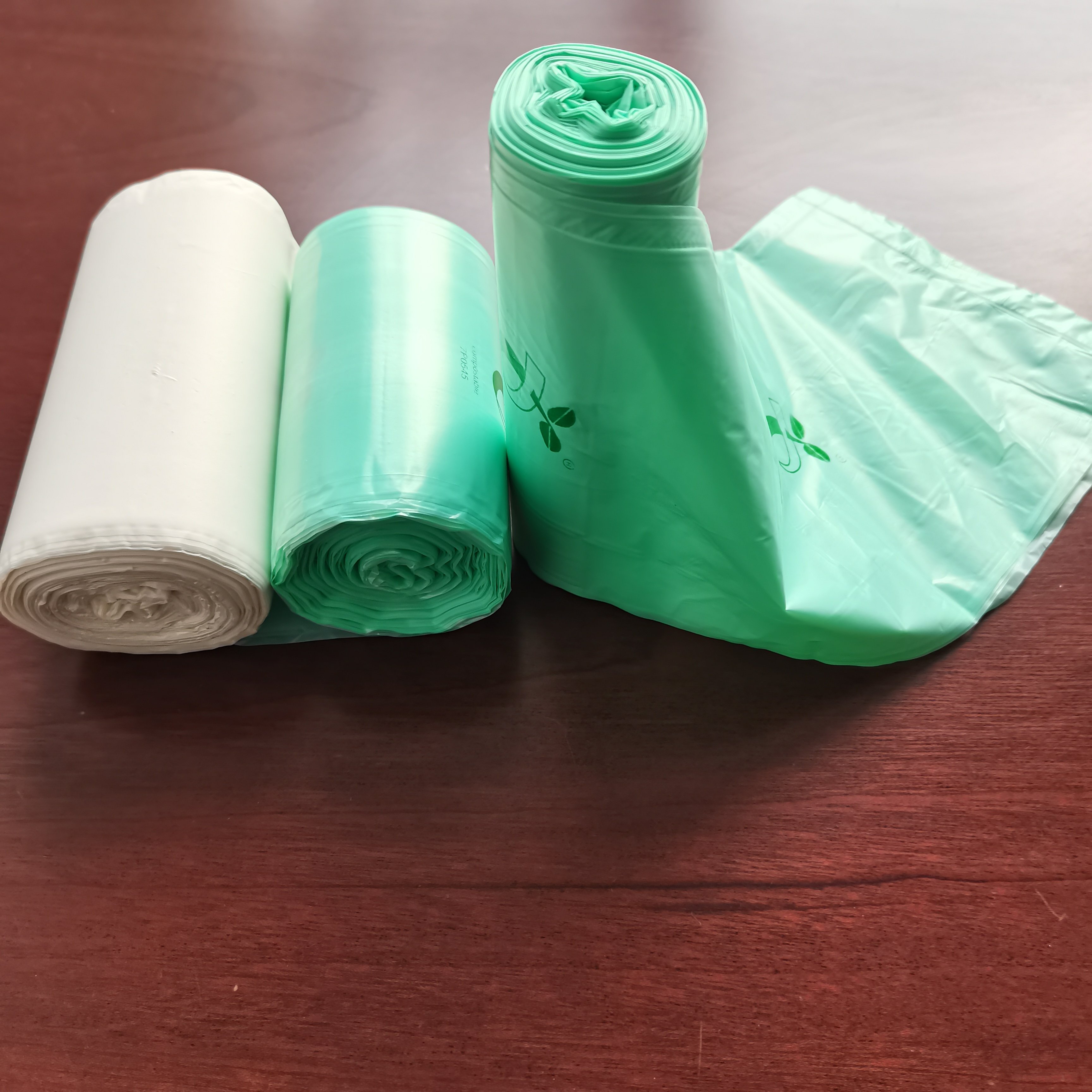 biodegradable corn starch T-shirt shopping bags compostable bag manufacturer