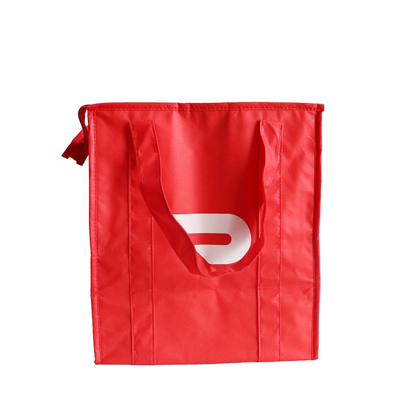 Cheap custom aluminum foil non woven hot cold thermal insulation cooler grocery bag reusable insulated shopping bags for frozen