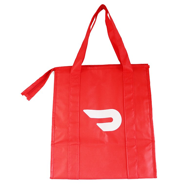 Cheap custom aluminum foil non woven hot cold thermal insulation cooler grocery bag reusable insulated shopping bags for frozen