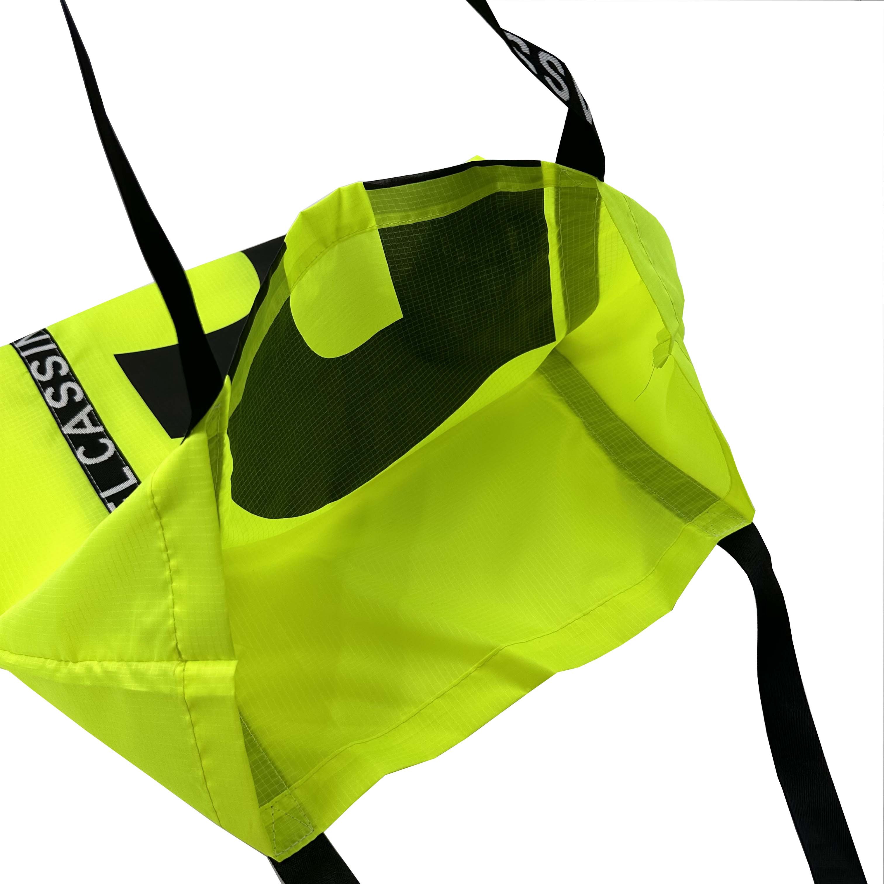 Customized multi size polyester fabric with large capacity shopping bag and portable bag