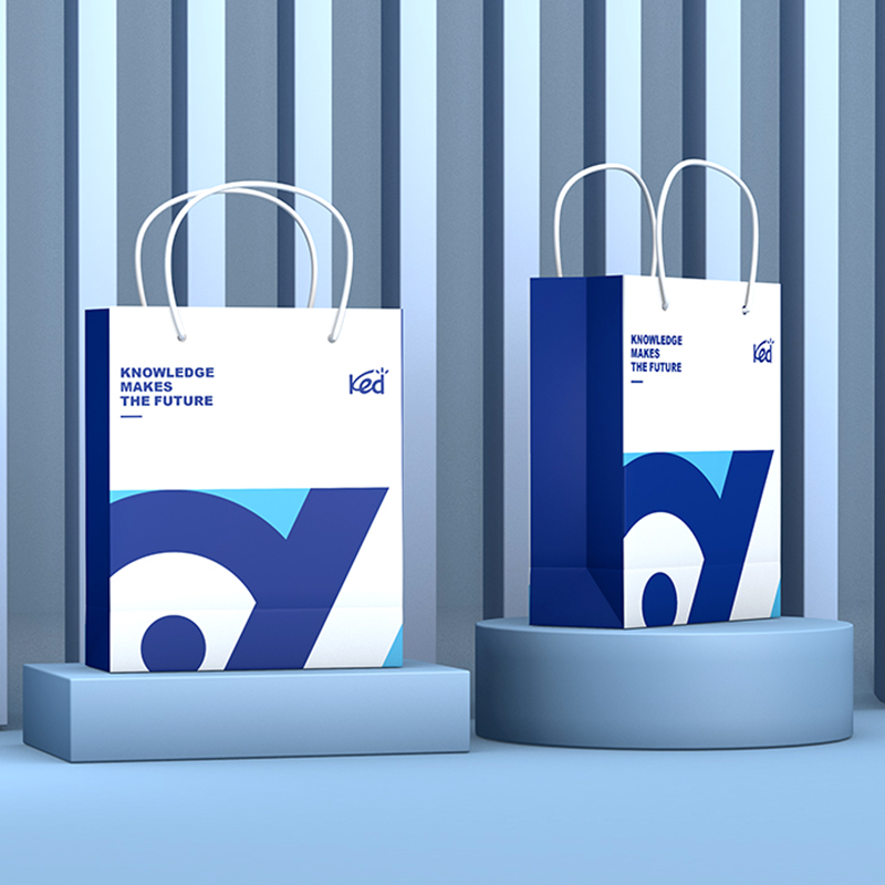 Custom Luxury Shopping Tote Gift Premium Paper Bags Private Logo Printed Big Personalized Paper Bags With Handle
