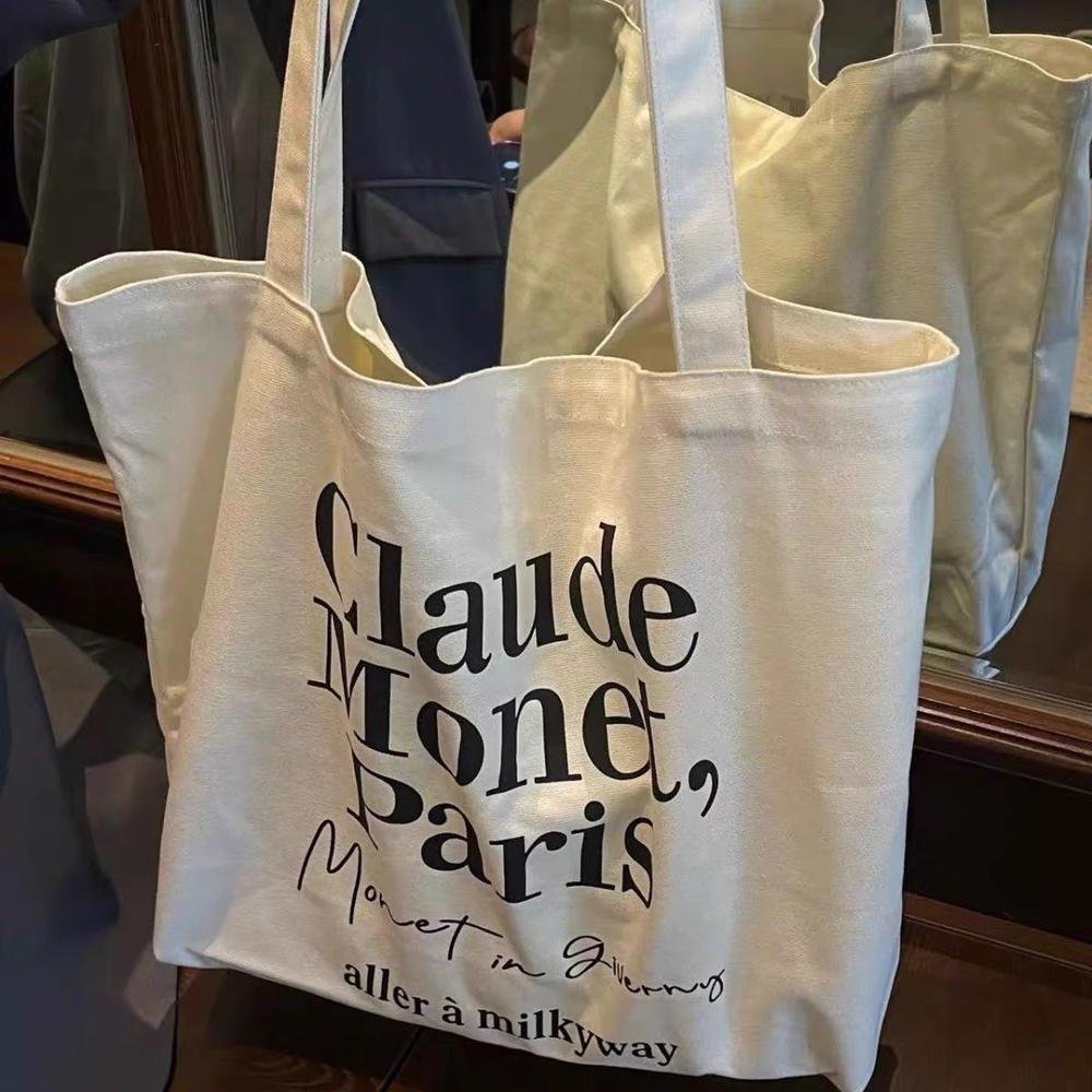 Plain Eco friendly thick canvas sturdy bag personalized cotton gift shopping custom logo tote canvas bag for girl