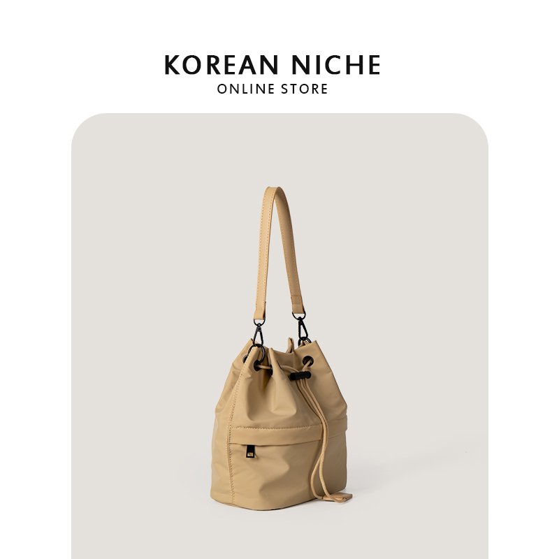 Nylon Material Soft Large Capacity Handbag Shoulder Shopping Tote Bag With Design Shopping Bags Women Shoulder