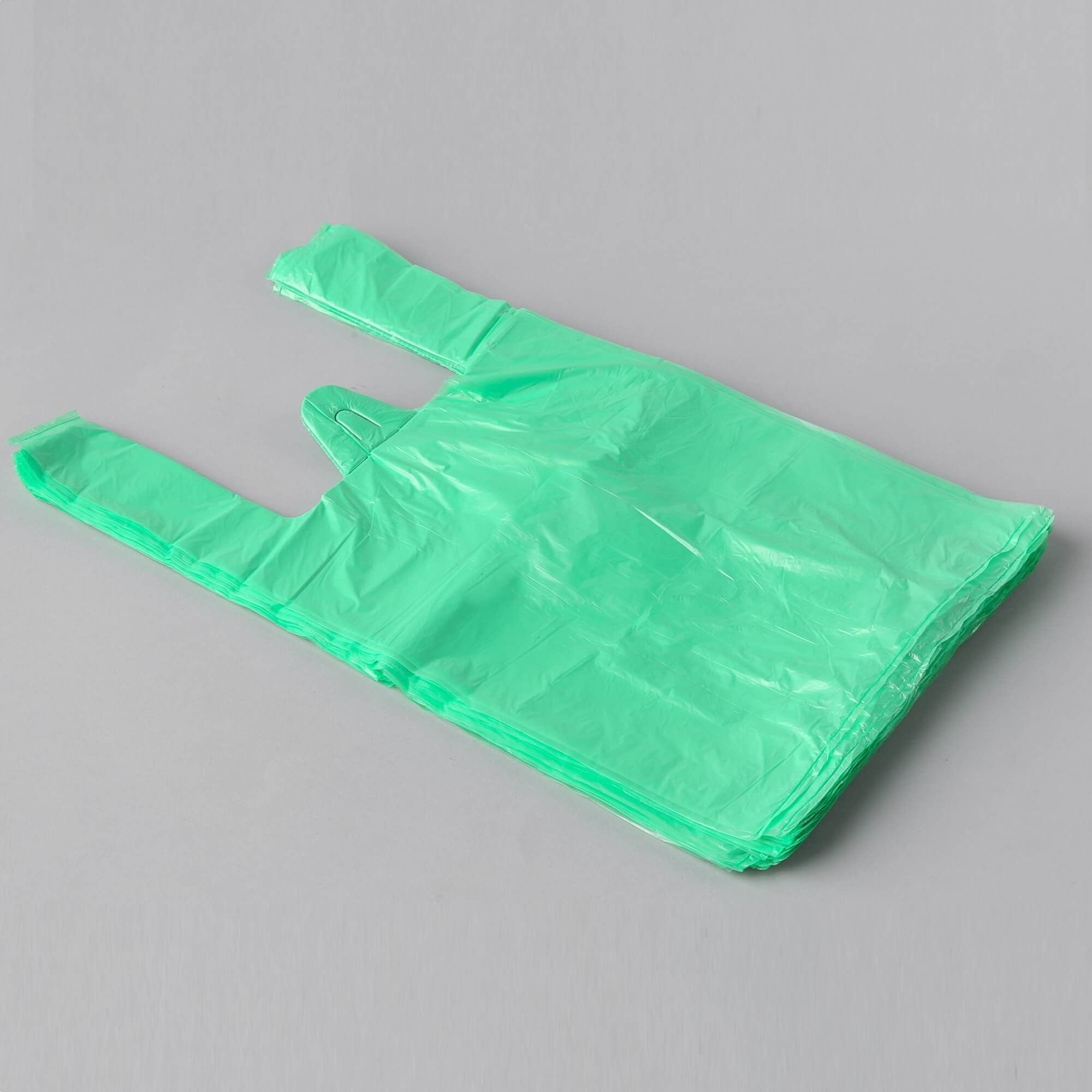 MU Cheap Factory Manufacture Biodegradable LDPE HDPE T Shirt Plastic Shopping Bag