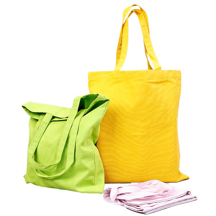 Fashion Design Eco Canvas Shopping Bag Reusable Large Size Shoulder Cotton Bag Canvas Shopping Tote Bag