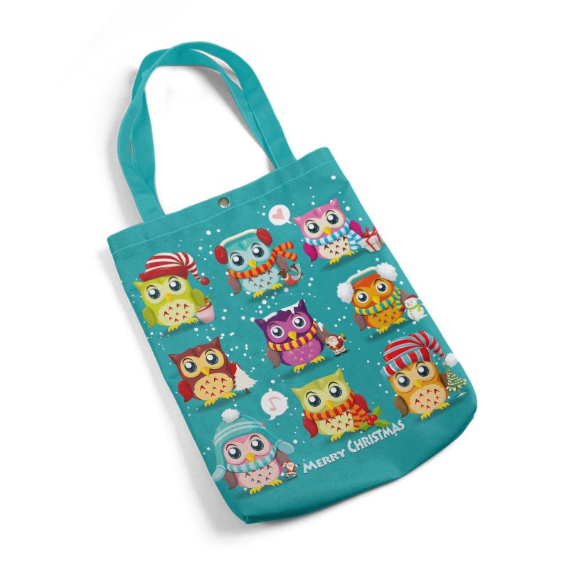 Custom Beach Women Foldable tote bag Full Color Printing Canvas Tote Bag Reusable wholesale shopping bag