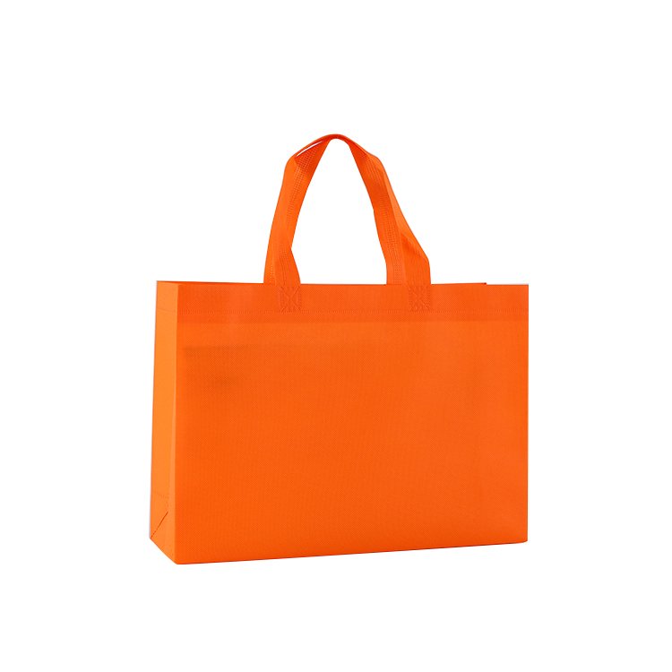 Stock Promotional Colored Custom Plaid Eco Reusable Tote Ultrasonic Non Woven Shopping Bag