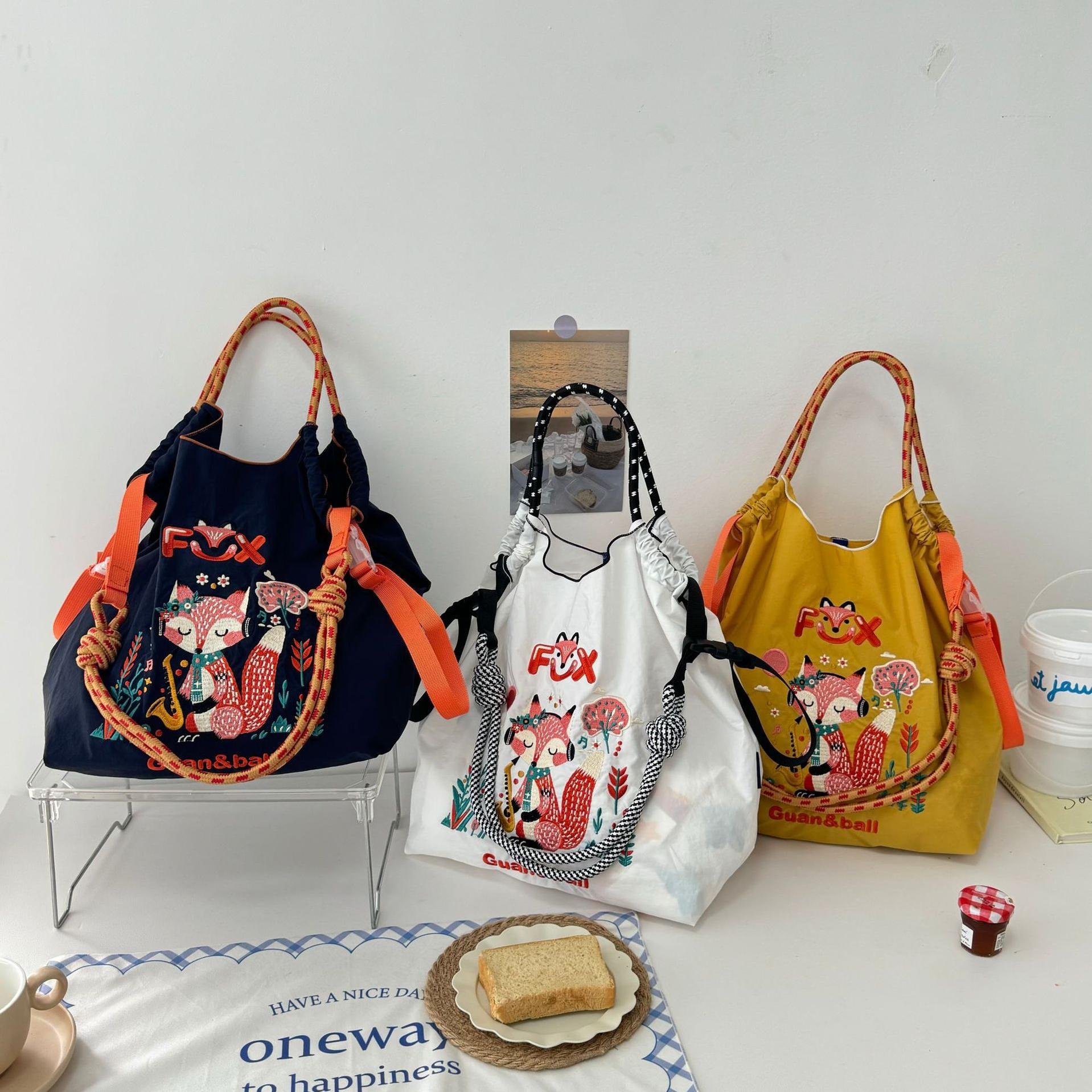 Dichos Reusable Shopping Bag bolsas enfriadoras Wedding Handbags Wholesale Small Business Garbage Canvas Shopping Bag Comestique