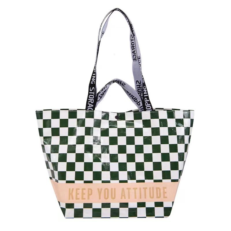 Factory Customized Wholesale Grocery Shopping Bag Competitive Price Nylon High Quality Personalized Logo Bags Shopping