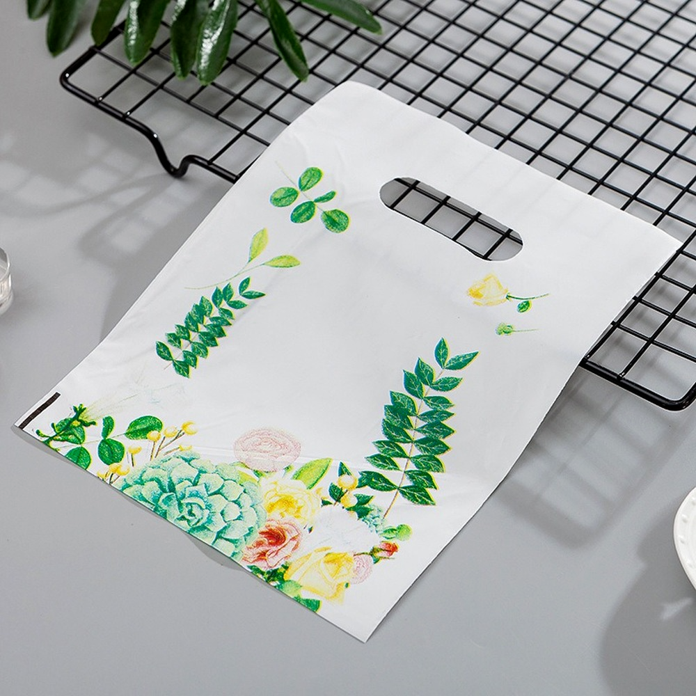 High quality customized reusable eco-friendly LDPE vest bags cut t shirt plastic bags for shopping