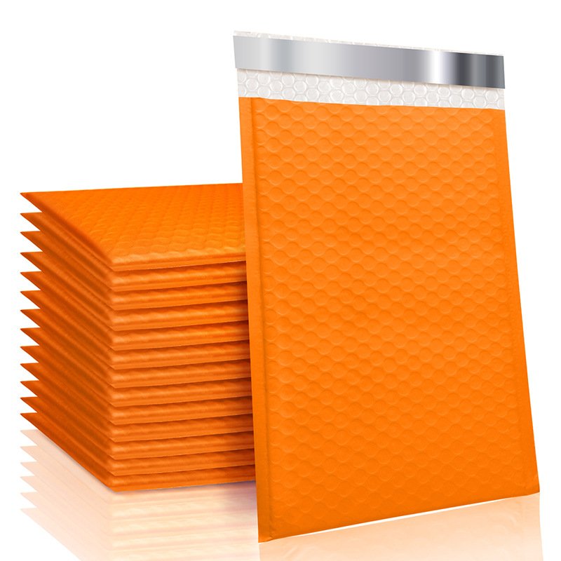 Customize Blue Bubble Mailer With Strong Adhesive Air Bags For Packing And Mailing Tear Proof Bubble Padded Envelopes