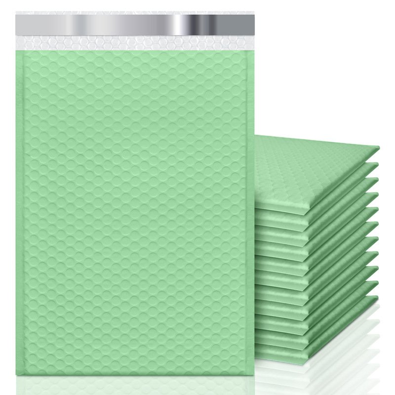 Customize Blue Bubble Mailer With Strong Adhesive Air Bags For Packing And Mailing Tear Proof Bubble Padded Envelopes