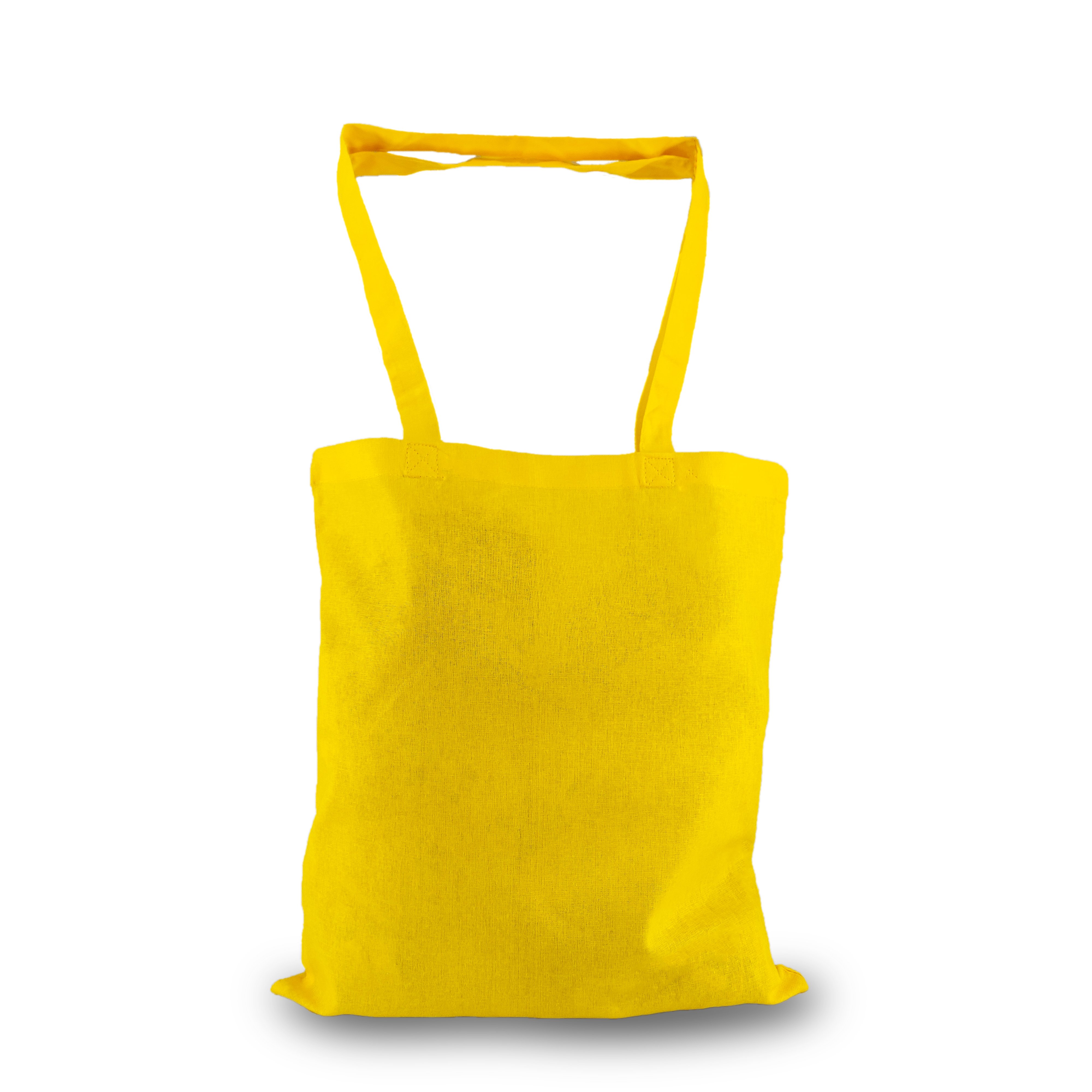Large Eco-Friendly Cotton Bag with Gusset Side Bottom Biodegradable for Company Promotions and Grocery Shopping