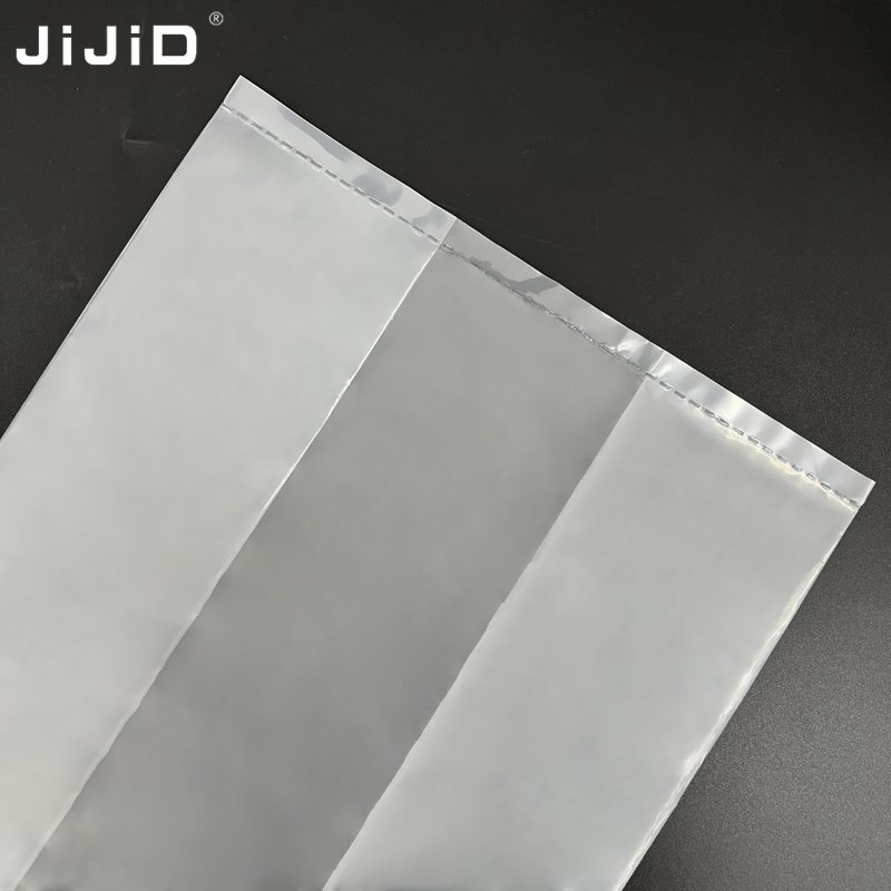 JIJID Transparent Tshirt Bag Plastic Shopping Bags Bread Pack Ldpe Clear Plastic Bag Die-cut Custom Packaging With Handle