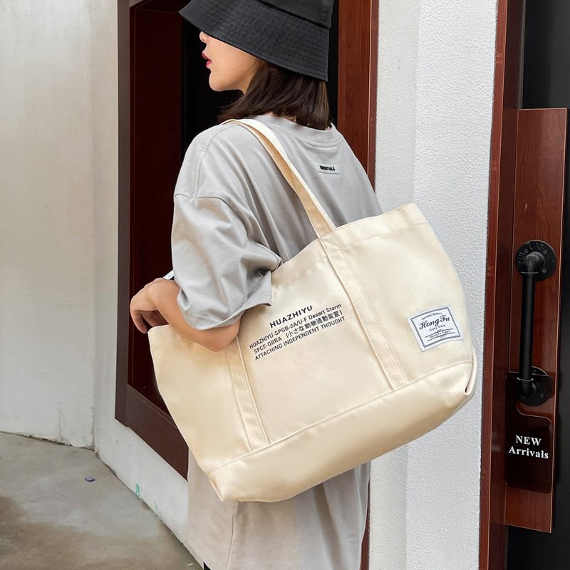 New Style Eco Friendly Shopping Bag Cotton Recycle Shopping Bags Canvas Tote Bag